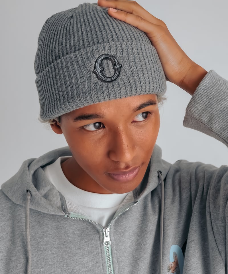 logo knit watch (Gray) | osolo Connection