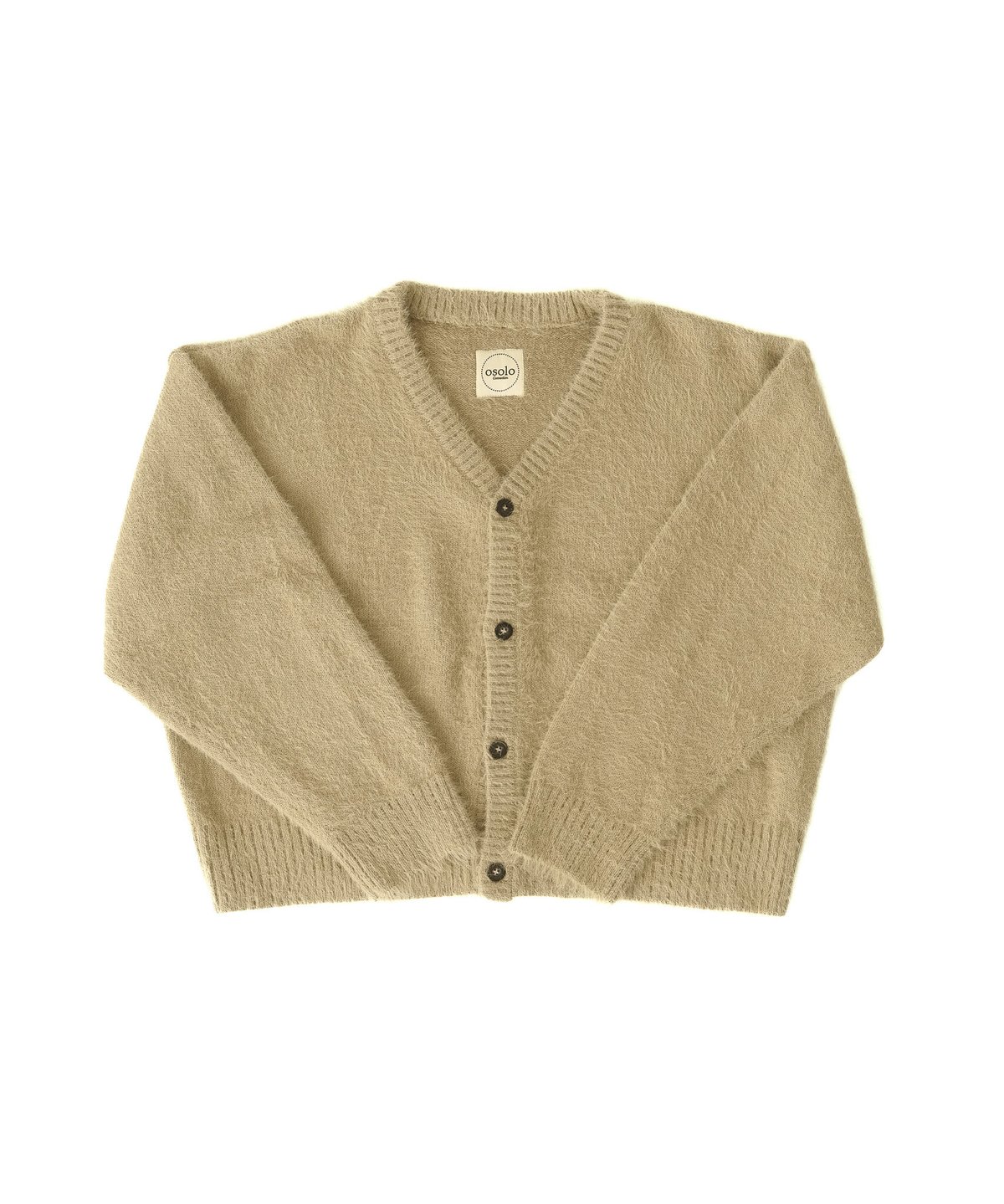 Like Mohair Knit Cardigan (beige)