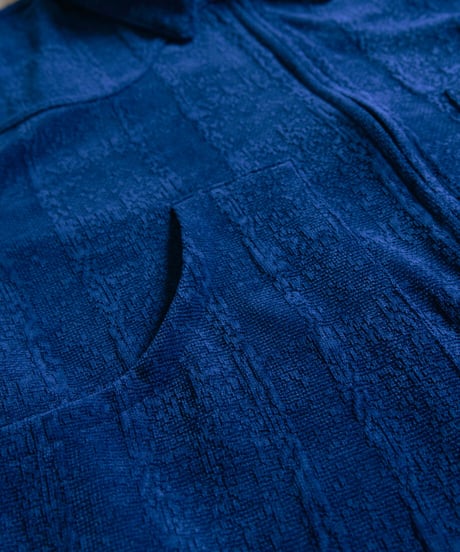 comfortable western jacket(blue)