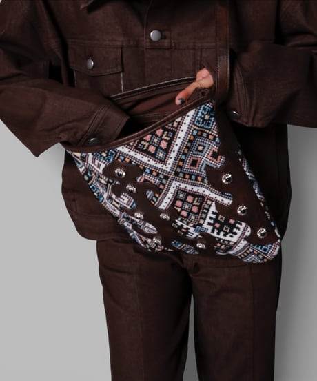southwestern concho bag(brown)