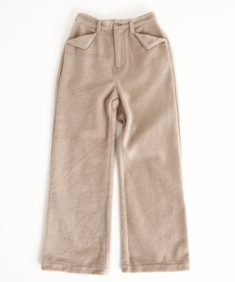micro fleece slacks (Beige)