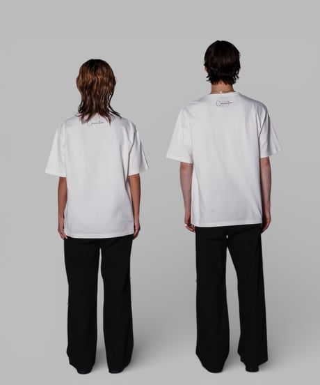 key logo print tee(white)