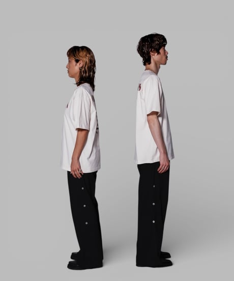 CONNECTION FES Print tee(white)