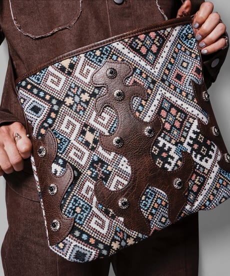 southwestern concho bag(brown)