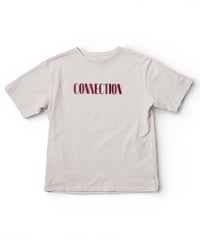 CONNECTION FES Print tee(white)