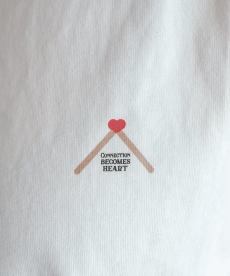 matchstick print tee (White)