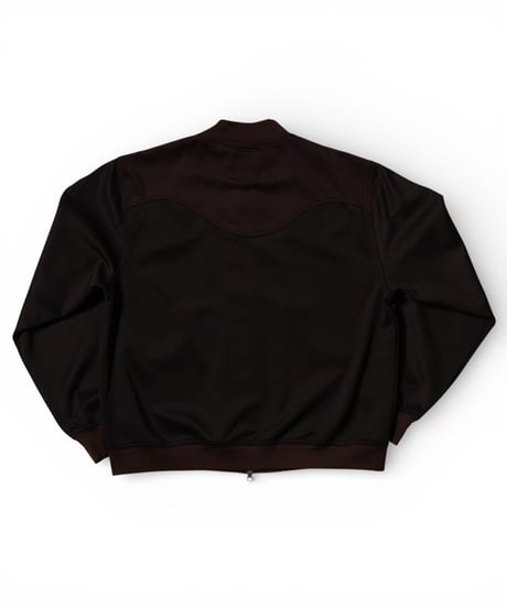 key logo western track jacket(black)