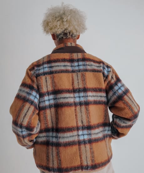 reversible boa jacket (Multi brown)