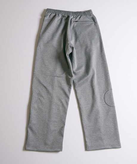 embroidery wakka pants(mix gray)