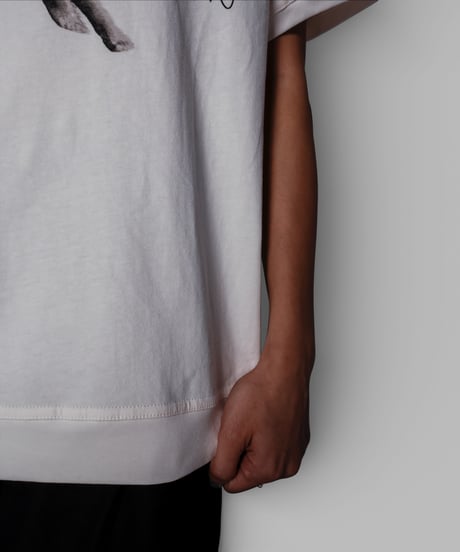 obscured beauty tee(white)