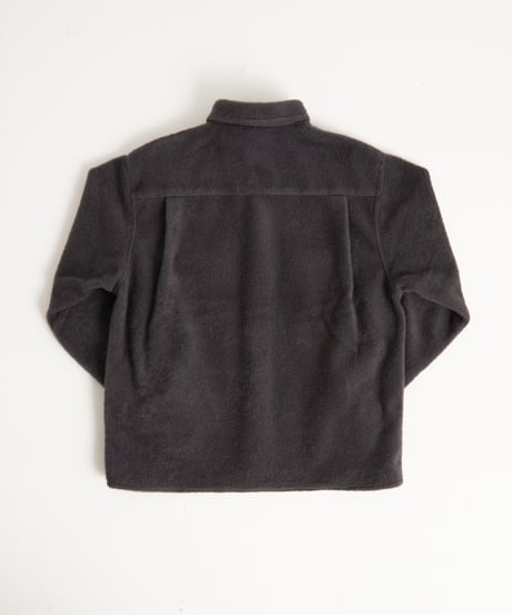 micro fleece shirt jacket (D.Gray)