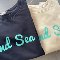 and Sea 珊瑚　ライトトレーナー　（ペパーミント）