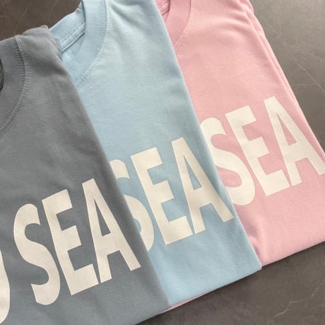 AND SEA　ホワイトロゴ半袖T