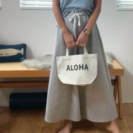ALOHA and Sea珊瑚　トートバックMサイズ