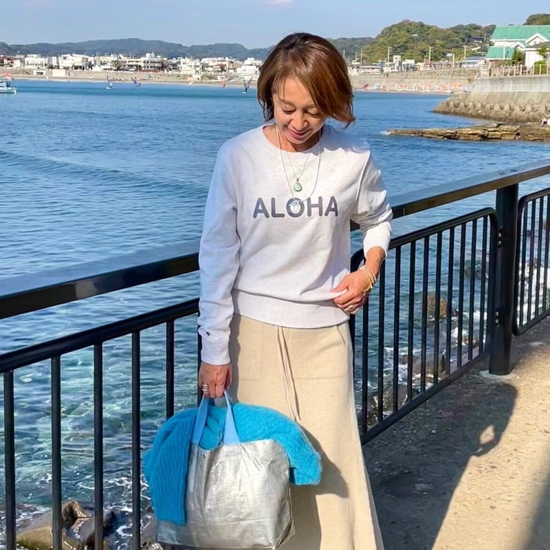 New ALOHA♡ライトトレーナー | and Sea New ALOHA♡ライトトレーナー | and Sea