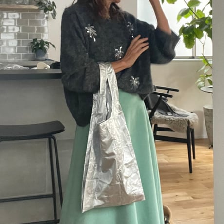 シルバーエコバッグ