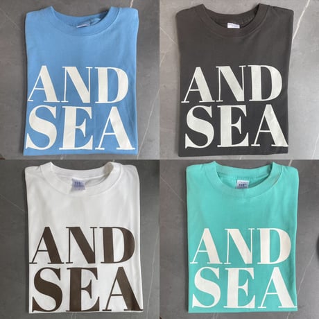 (ご予約品 )AND SEA Tシャツ