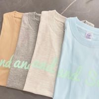 snd Sea ペパーミントロゴ半袖Tシャツ