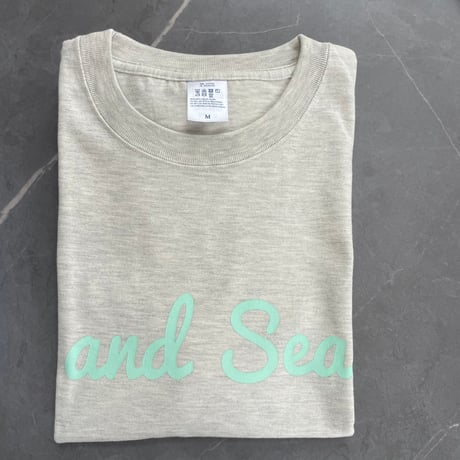 snd Sea ペパーミントロゴ半袖Tシャツ