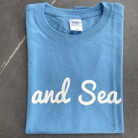 amd Sea ホワイトロゴ　半袖Tシャツ