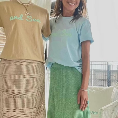 snd Sea ペパーミントロゴ半袖Tシャツ