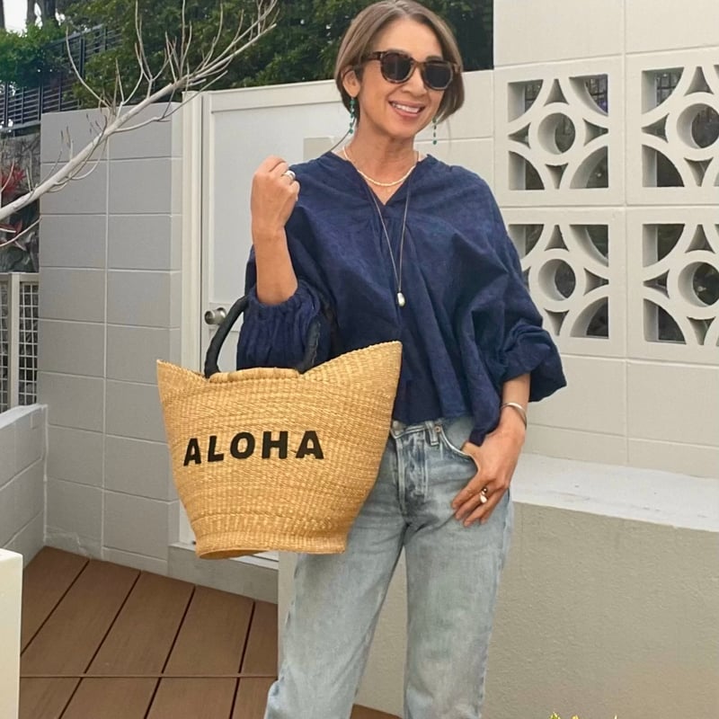 aloha　SEA  かごバーキン　M Yahoo!オークション - SEA sea カゴバーキン かごバッグ Mサイズ 新品