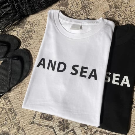 AND SEA ホエール　半袖Tシャツ