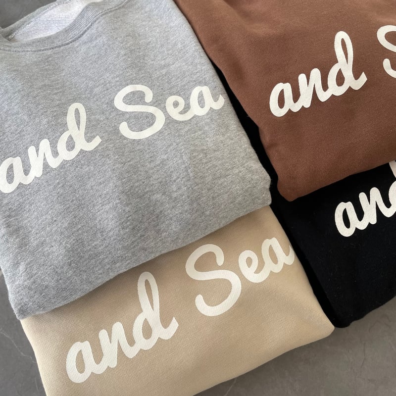 and Sea トレーナー | and Sea and Sea トレーナー | and Sea