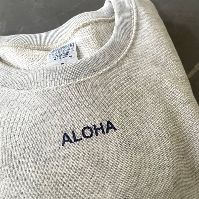 ALOHAライトトレーナー | and Sea