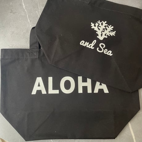 （ご予約商品）ALOHA and Sea珊瑚　トートバックMサイズ