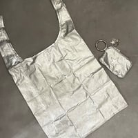 シルバーエコバッグ