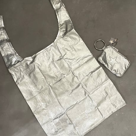 シルバーエコバッグ