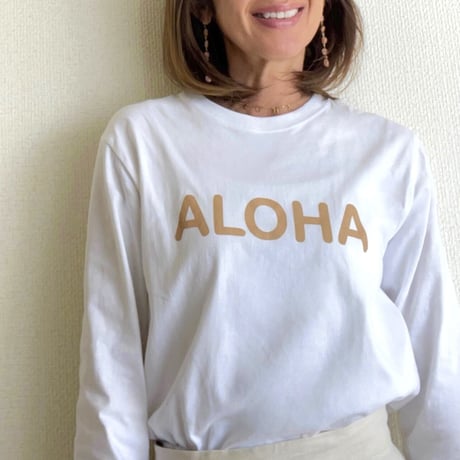 New ALOHA ♡ロングTシャツ
