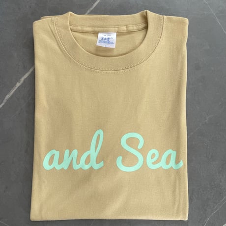snd Sea ペパーミントロゴ半袖Tシャツ