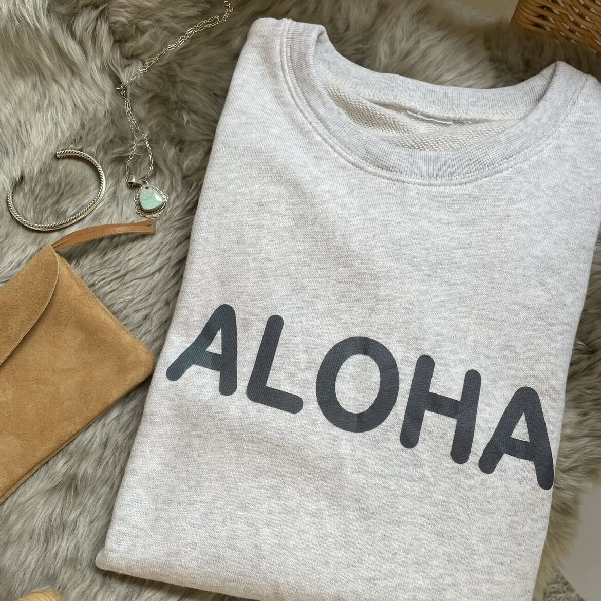 New ALOHA♡ライトトレーナー | and Sea New ALOHA♡ライトトレーナー | and Sea