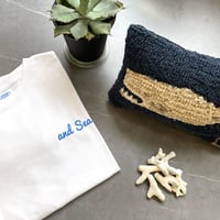 and SeaロゴロングTシャツ