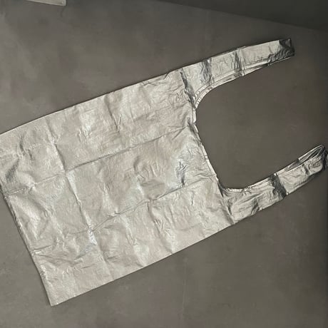 シルバーエコバッグ