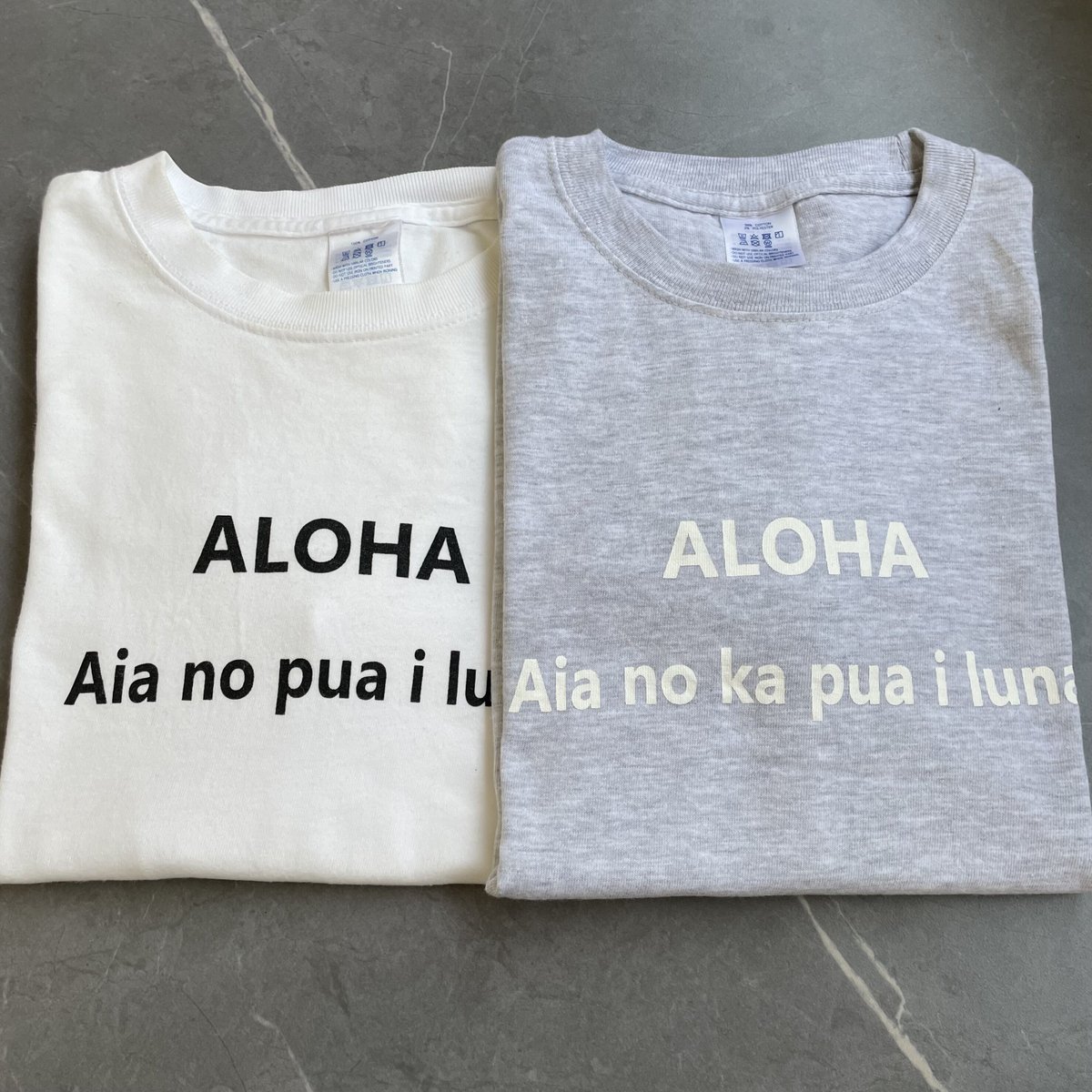 ALOHA ロングTシャツ | and Sea