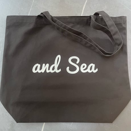 and Seaキャンバストート Lサイズ