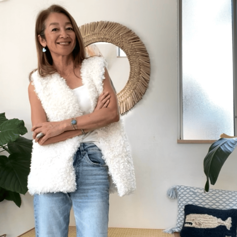 cen.made in Japan / プードルファーベスト cen.made in Japan/プードルファーベスト