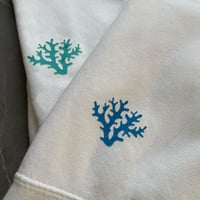 珊瑚柄　ライトトレーナー