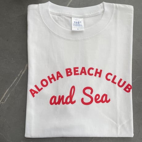 ALOHA BEACH CLUB 半袖Tシャツ