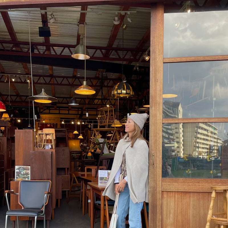 ニットポンチョ | and Sea