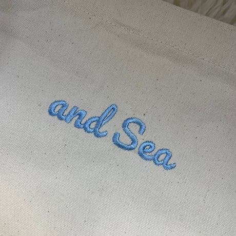 珊瑚刺繍トートバッグMサイズ