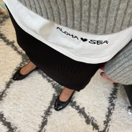 ALOHA♡SEA  ロング Tシャツ