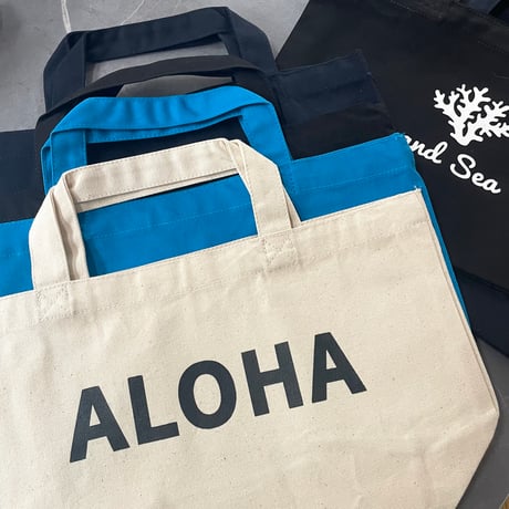（ご予約商品）ALOHA and Sea珊瑚　トートバックMサイズ