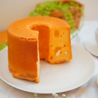 トマトとバジルとチーズのシフォン