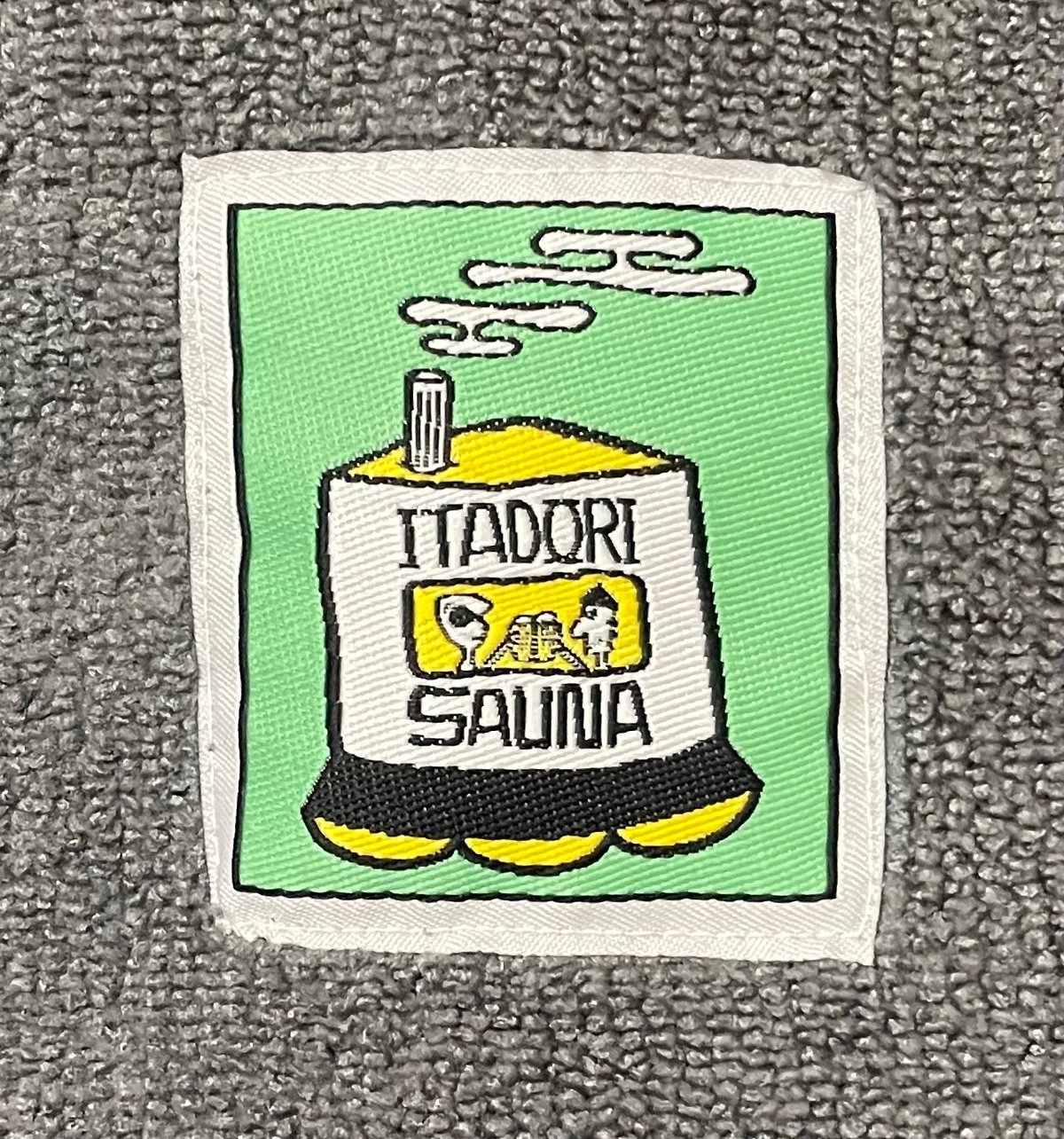 poncho- GRAY | ITADORI SAUNA