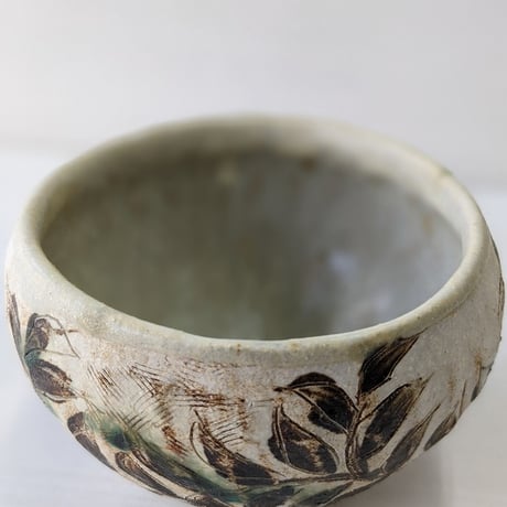 丸カップ　小鉢　みずきの葉