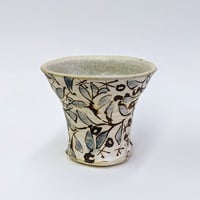 フリーカップ　蝶と蜜蜂